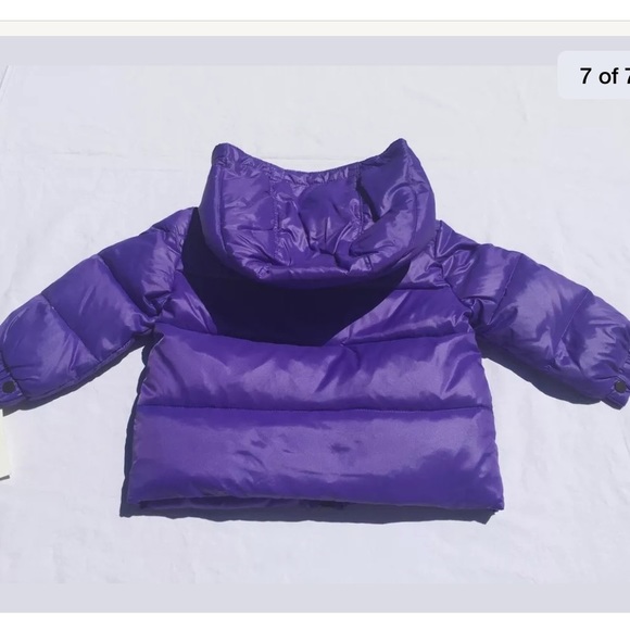 SAM. NEW YORK**Purple Toddler Girl Coat**12-18 mo. - Picture 7 of 7